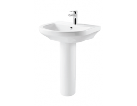 Раковина Creo Ceramique Archi AR3000 с пьедесталом AR3010 белый